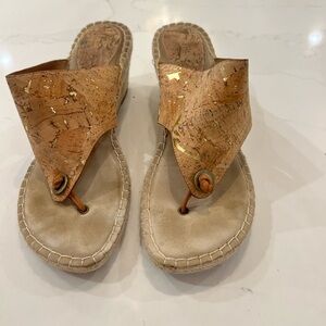 Women’s Johnston&Murphy Cork Wedge Size 10M
